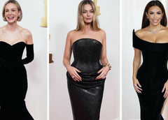 Грация и сексуальность: 10 самых красивых черных платьев звезд на «Оскаре-2024»