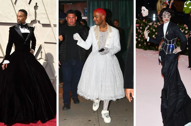 Смело или странно? Знаменитые мужчины, которые обожают носить платья