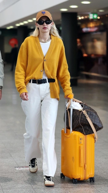 Просто и стильно: Джиджи Хадид показала модный образ — вы легко его повторите прямо сейчас | marieclaire.ru