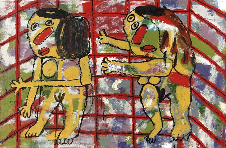 О. Ланг. «Женщины в клетке», 2012 | Источник: Пресс-служба выставки