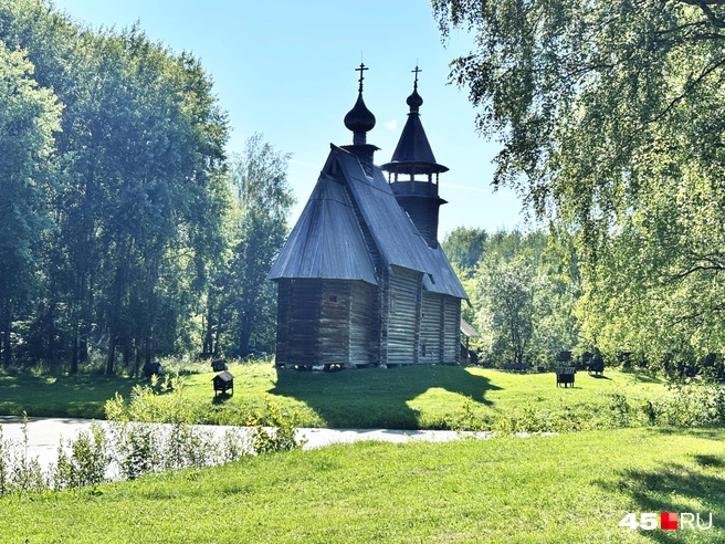 Храм Всемилостливого Спаса из села Фоминское Костромского района | Источник: Юлия Король / 45.RU
