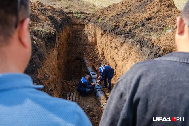 На ремонт труб выделяли деньги из резервного фонда областного правительства | Источник: Булат Салихов / UFA1.RU