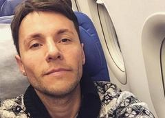 Вячеслав Манучаров показал маленького сына во время крещения