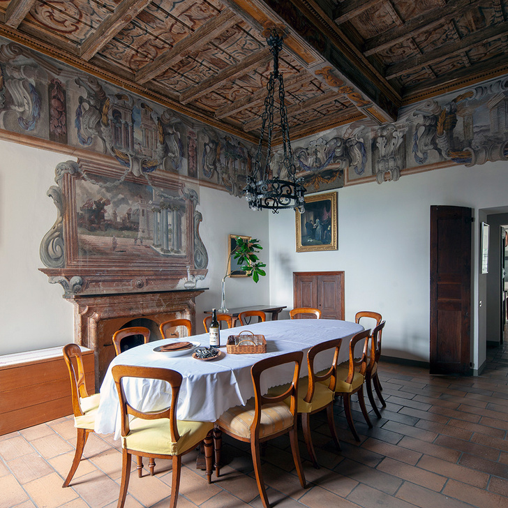 Виллу XVI  века в Ломбардии можно арендовать на Airbnb (фото 5)