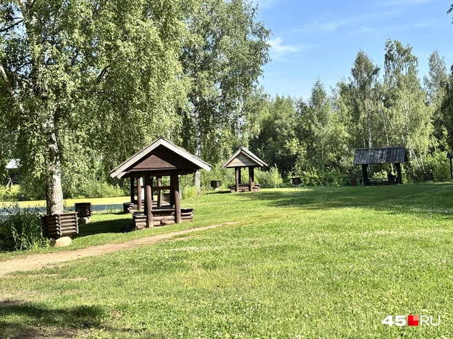 Гулять в заповеднике можно долго | Источник: Юлия Король / 45.RU