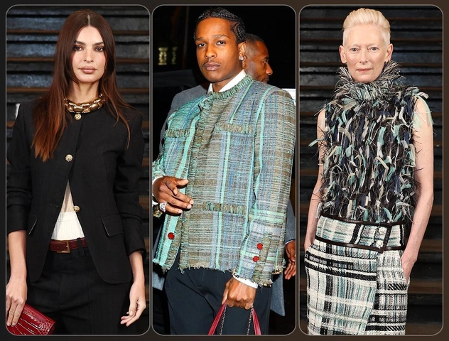 Супермодель Евангелиста, внучка принцессы Монако и A$AP Rocky спустились в метро ради шоу Chanel Métiers d’Art