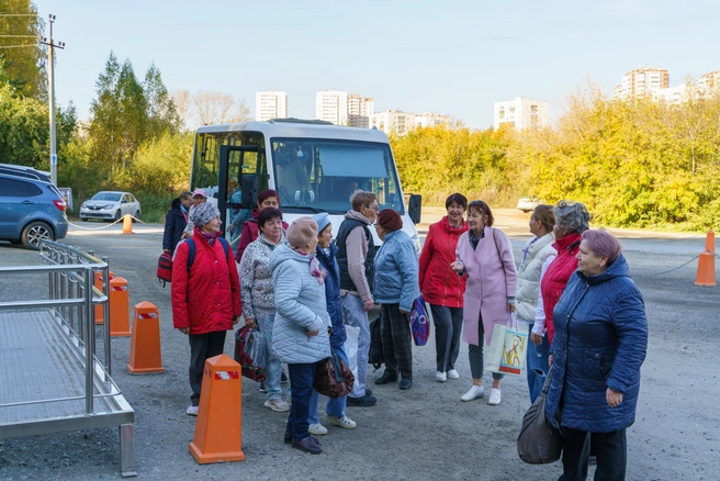 Посещение комплекса стало ярким событием для членов общественной организации ветеранов | Источник: Сергей Васьков