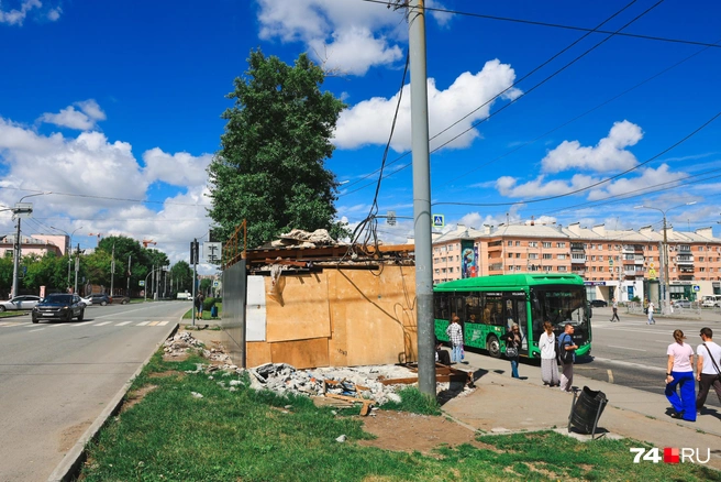 Вид сейчас и правда неопрятный  | Источник: Михаил Шилкин