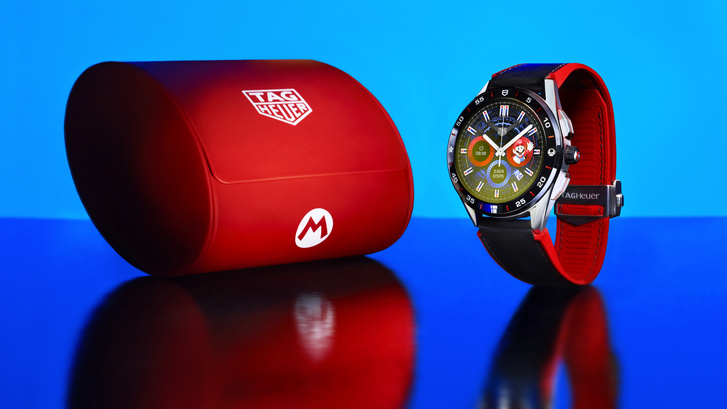 Игра началась: TAG Heuer представили часы, вдохновленные Super Mario