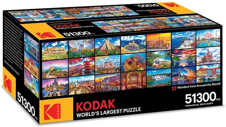 Компания Kodak выпустила пазл из 51 300 кусочков | maximonline.ru
