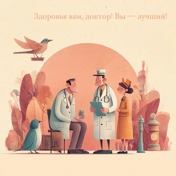 Международный день врача | Источник: Midjourney