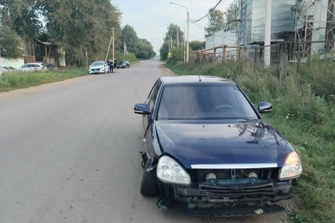 В аварии пострадала девушка | Источник: Пресс-служба рязанской Госавтоинспекции