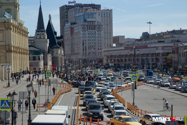 Площадь трех вокзалов в Москве | Источник: Дмитрий Толстошеев / MSK1.RU