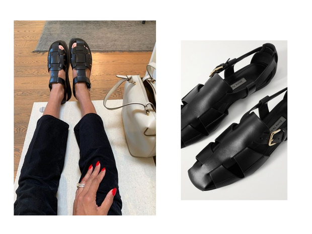 Фото №2 - Рыбацкие сандалии: с чем носить самую модную обувь лета
