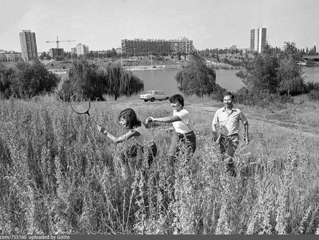 Вид на Северный жилмассив в 1986 году | Источник: Поготов / Pastvu.com
