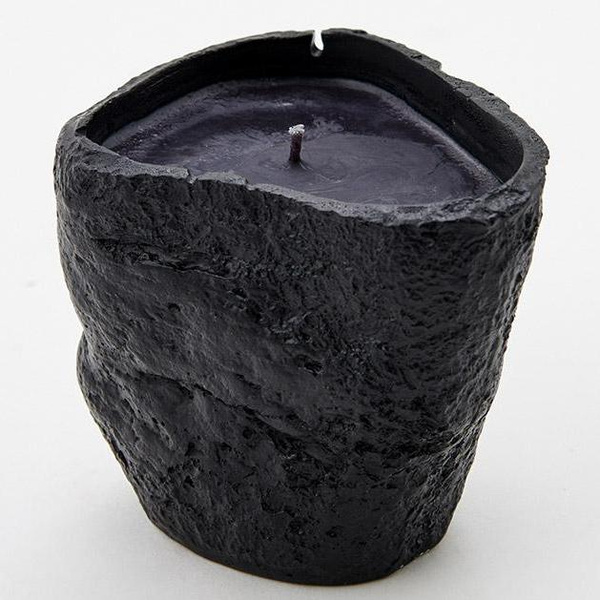 Свеча ароматическая «Скала» с ароматом кожи и дерева», 200 мл, Diego Ferru