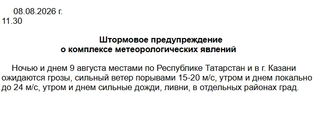 Источник: tatarmeteo.ru