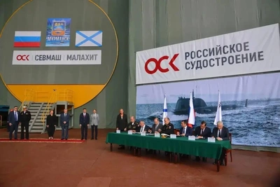 Новый атомный подводный крейсер «Мурманск» заложили на Севмаше