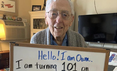 Дедушка прославился на весь мир в 101 год благодаря карантину