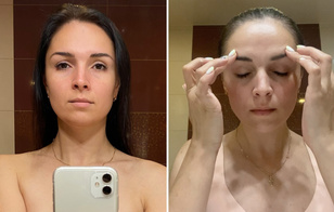 Девушка 30 дней занималась фейсфитнесом — вот как изменилось ее лицо