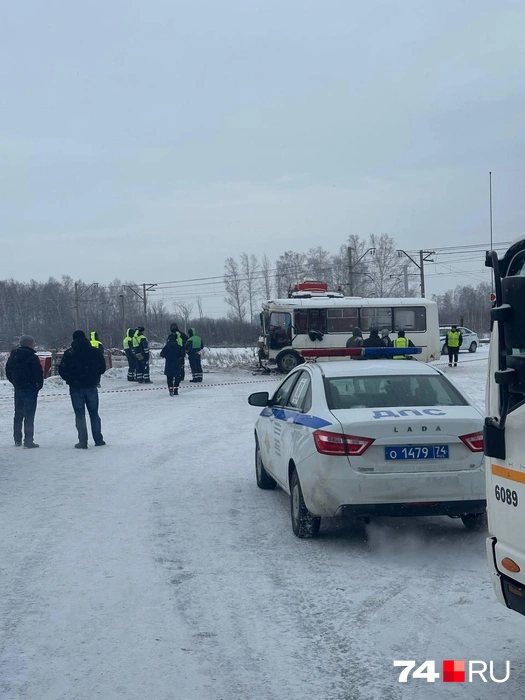 Под Челябинском в нелепой аварии с автобусом пострадали 14 человек, ДТП попало на видео (онлайн-репортаж) | Источник: читатель 74.RU