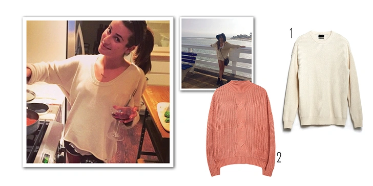 1. Zara. 2. TrendsBrands.ru. | Источник: @msleamichele