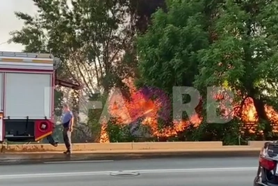 В Уфе на Чернышевского загорелся частный дом