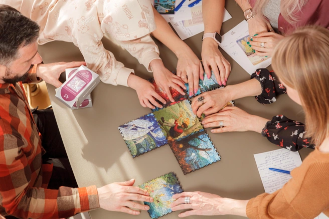 Игры делают из натуральных материалов | Источник: предоставлено героиней публикации