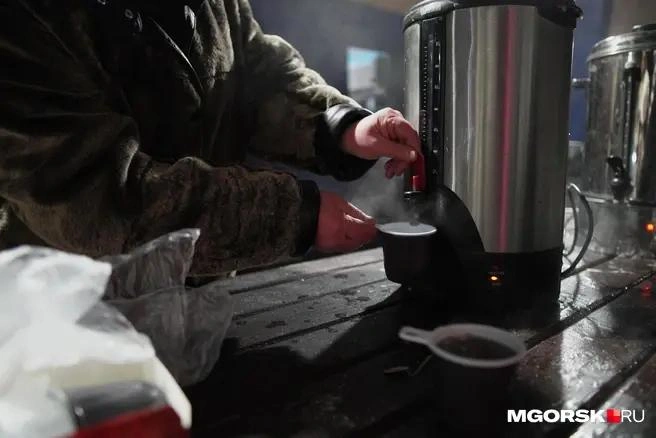 У купелей можно будет угоститься чайком | Источник: Анастасия Хаерова / MGORSK.RU 