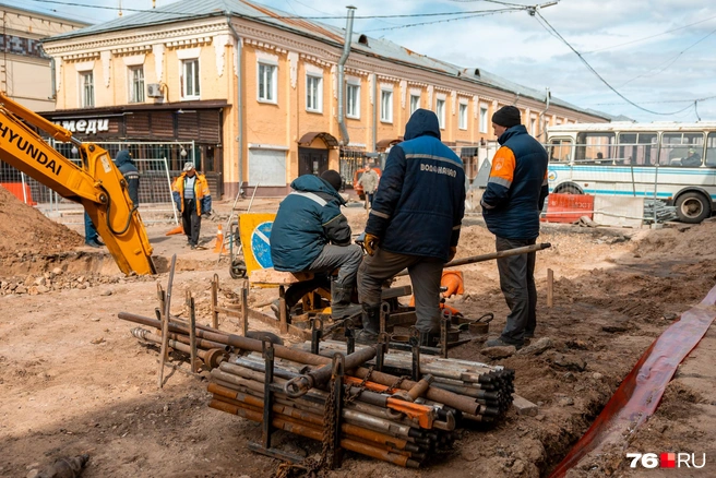 Работники «Ярославльводоканала» | Источник: Александр Куренной / 76.RU