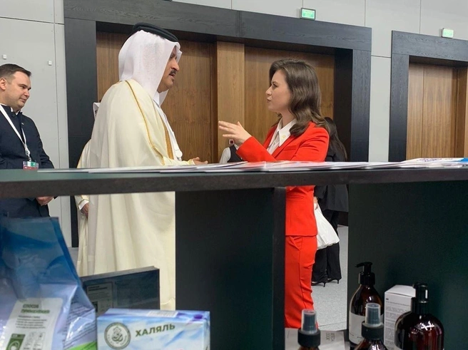 Фото со стенда башкирских порошков на форуме в Казани «Россия — Исламский мир» | Источник: «Эколь» / Vk.com