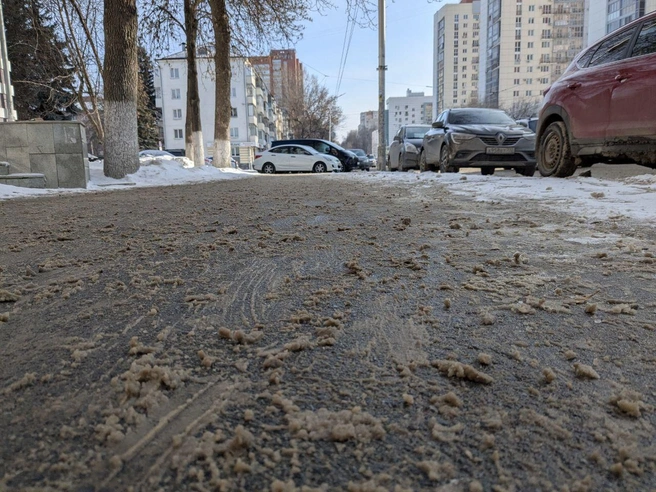 Не лед, конечно, но скользковато | Источник: Булат Салихов / UFA1.RU