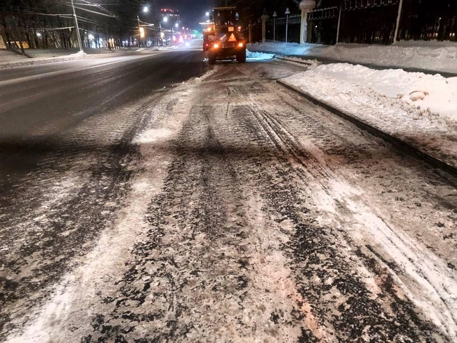 Сильная метель и снегопад в Нижнем Новгороде утром во вторник | Источник: мэрия Нижнего Новгорода