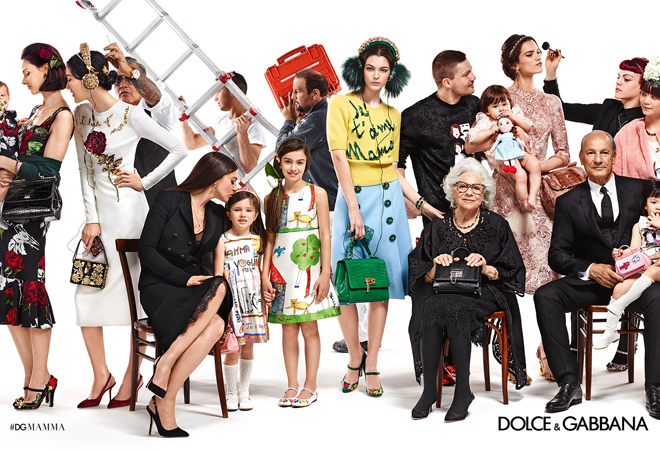 Семейная идиллия: новая коллекция Dolce and Gabbana