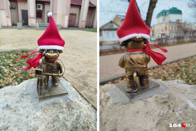 Бычок-кинооператор | Источник: Семен Коротов-Майбах / 164.RU