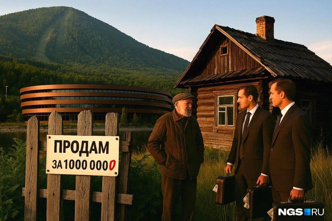 Один из способов озолотиться — продать участок за умопомрачительную цену | Источник: Юрий Орлов / NGS.RU