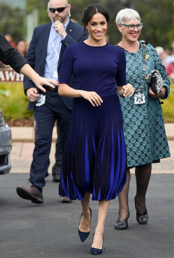 Для финального дня тура Маркл выбрала наряд от Givenchy