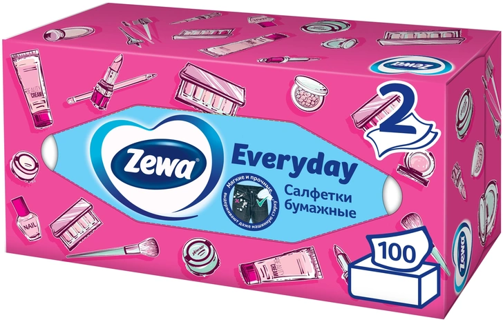 Салфетки Zewa Everyday