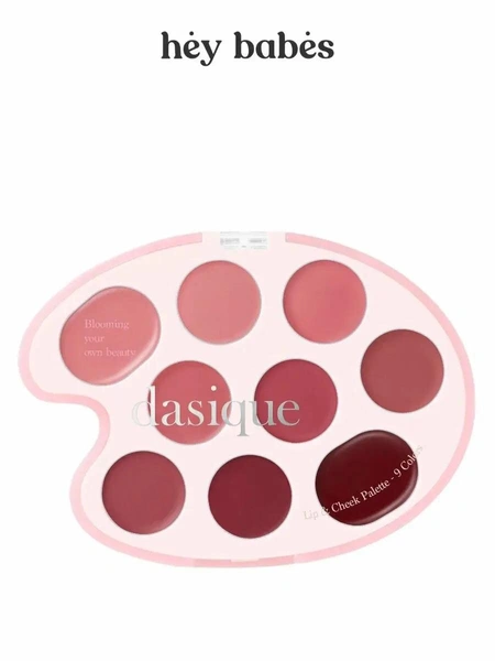 Универсальная кремовая палетка для губ и щёк Dasique Lip & Cheek Palette 