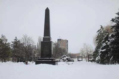 В Камышине открыли стелу «Рубеж Сталинградской доблести»