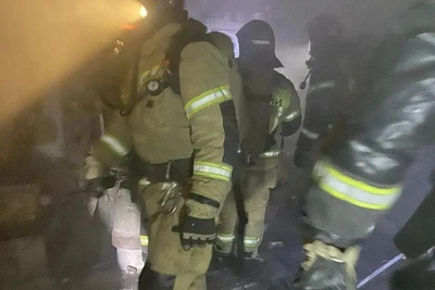 Man killed in Novoaltaysk garage fire