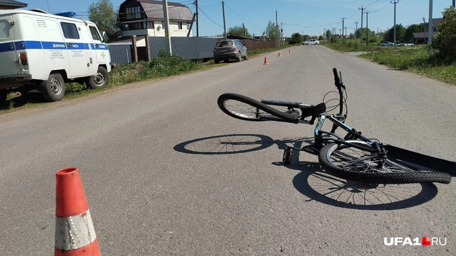 В уфимской деревне Шамонино насмерть сбили 11-летнего мальчика на велосипеде | Источник: Антон Селиверстов / UFA1.RU
