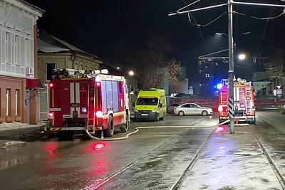 45 пожарных тушили возгорание в Самаре на Галактионовской