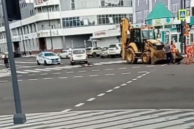 ДТП с велосипедистом в центре Благовещенска