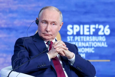 Путин на ПМЭФ-2026: БРИКС, инфляция и Украина