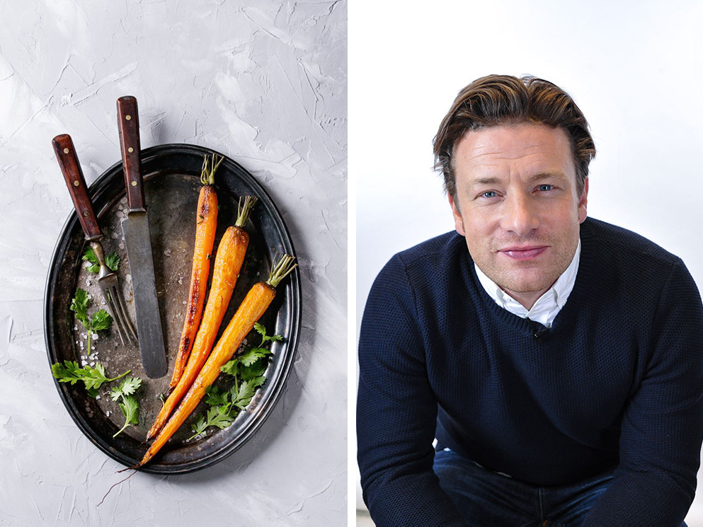 Джейми Оливер во время закрытого показа кулинарного шоу Jamie's Super Food, Торонто, 28 октября 2015 | marieclaire.ru