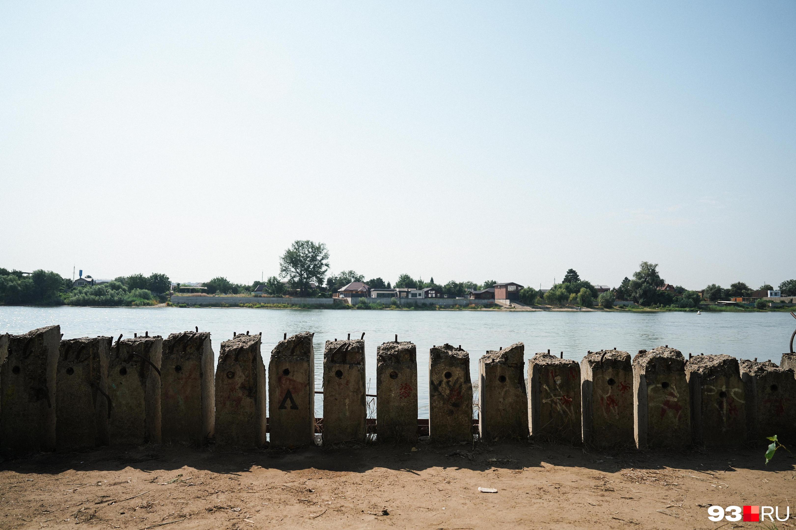 Берегоукрепление в Краснодаре: проект будут переделывать до лета