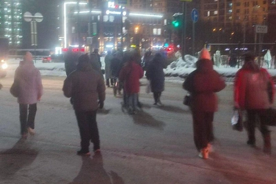 Kazan Commuters Protest Overcrowded Buses on Mamadyshsky Trakt