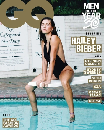 Хейли Бибер на обложке GQ.