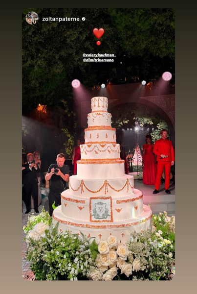 Свадьба топ-модели Валерии Кауфман на Комо: жених-миллиардер плакал от счастья, Карла Бруни пела для гостей